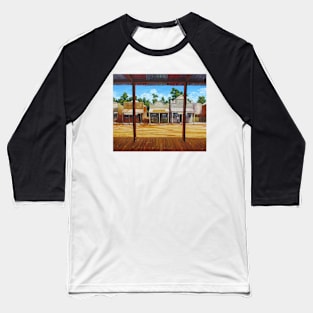 Downtown Greeting Baseball T-Shirt